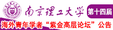 用鸡巴桶女人黄色视频南京理工大学第十四届海外青年学者紫金论坛诚邀海内外英才！